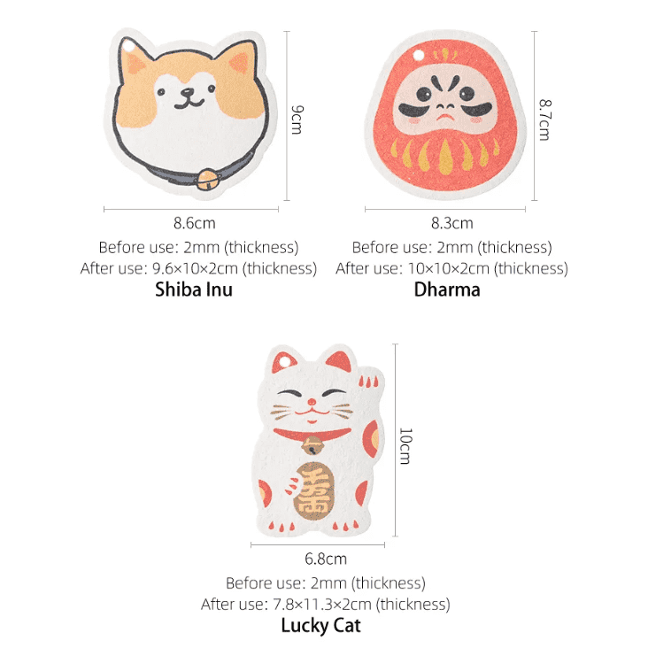 Shimoyama Expandable Cleaning Sponge