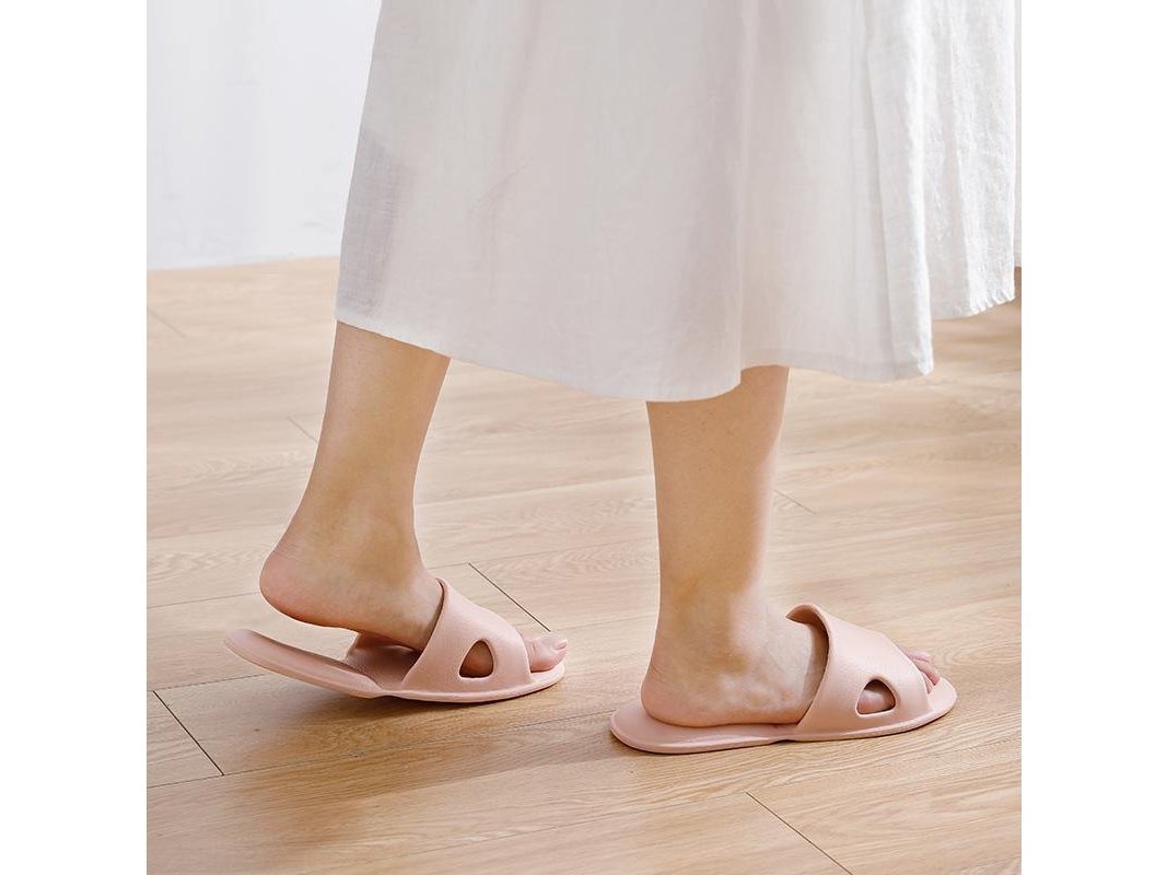 Shimoyama Foldable Bathroom Slippers Pink