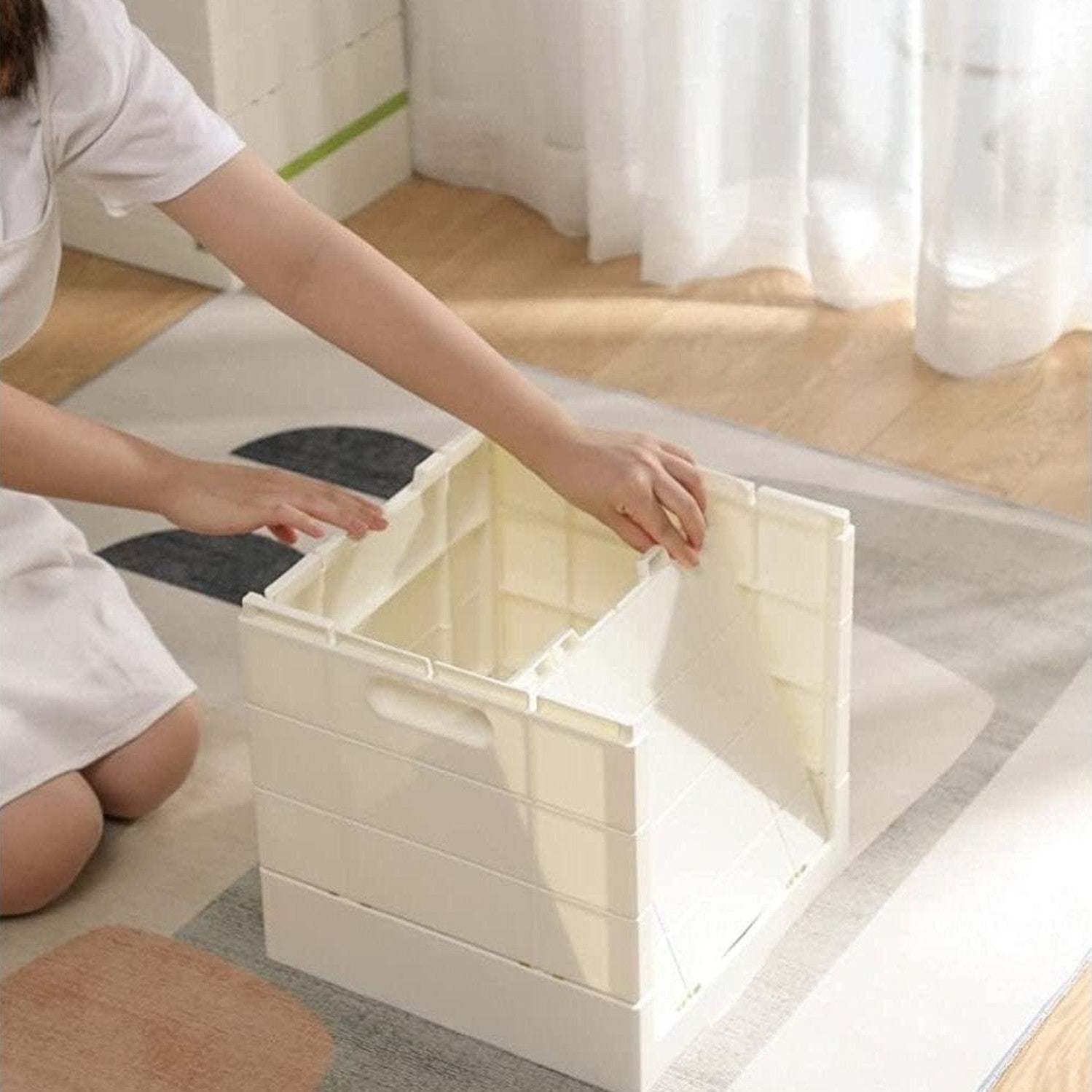 Shimoyama Foldable Brick Toy Storage Box 25L | Minimaru