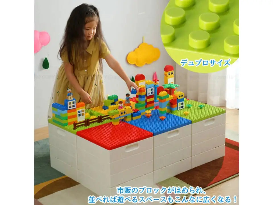 Shimoyama Foldable Brick Storage Box 25L