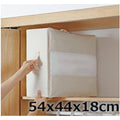 Shimoyama Foldable Linen Storage Box with Zipper 54x44x18