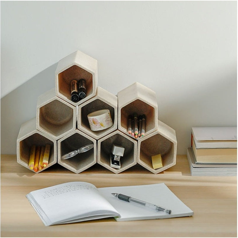 Shimoyama Hexagon Sand Storage Holder L