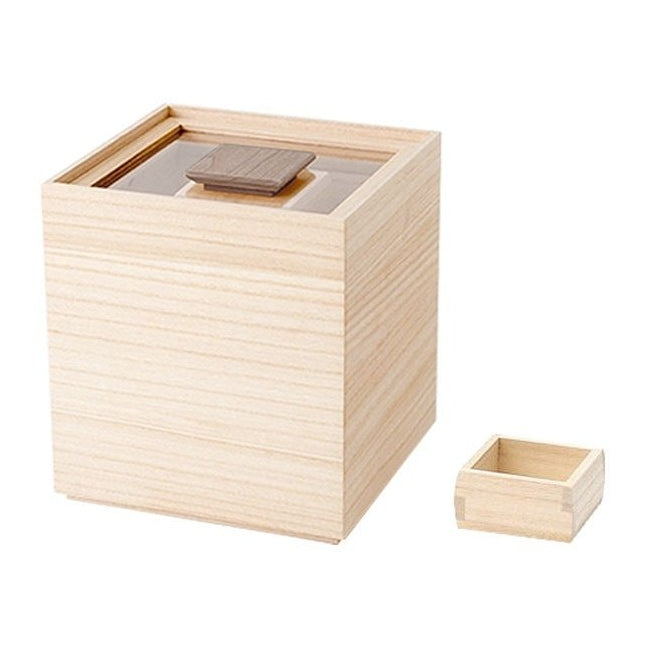 Shimoyama Hinoki Rice Storage Container 5kg