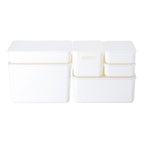 Shimoyama Large Shallow Storage Box White