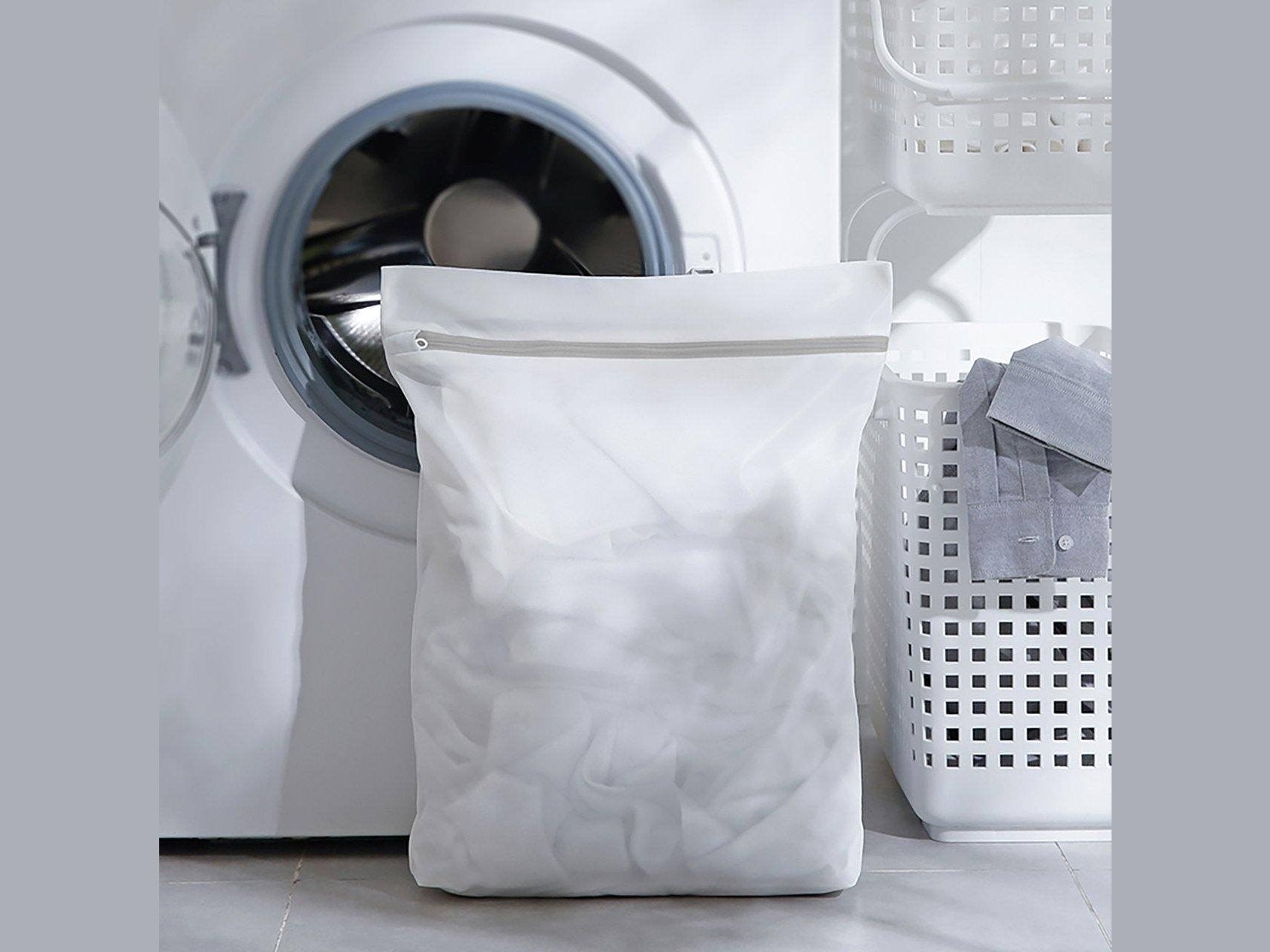 Shimoyama Laundry Bag Square White