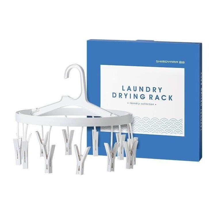 Shimoyama Laundry Hanger 12 Clips