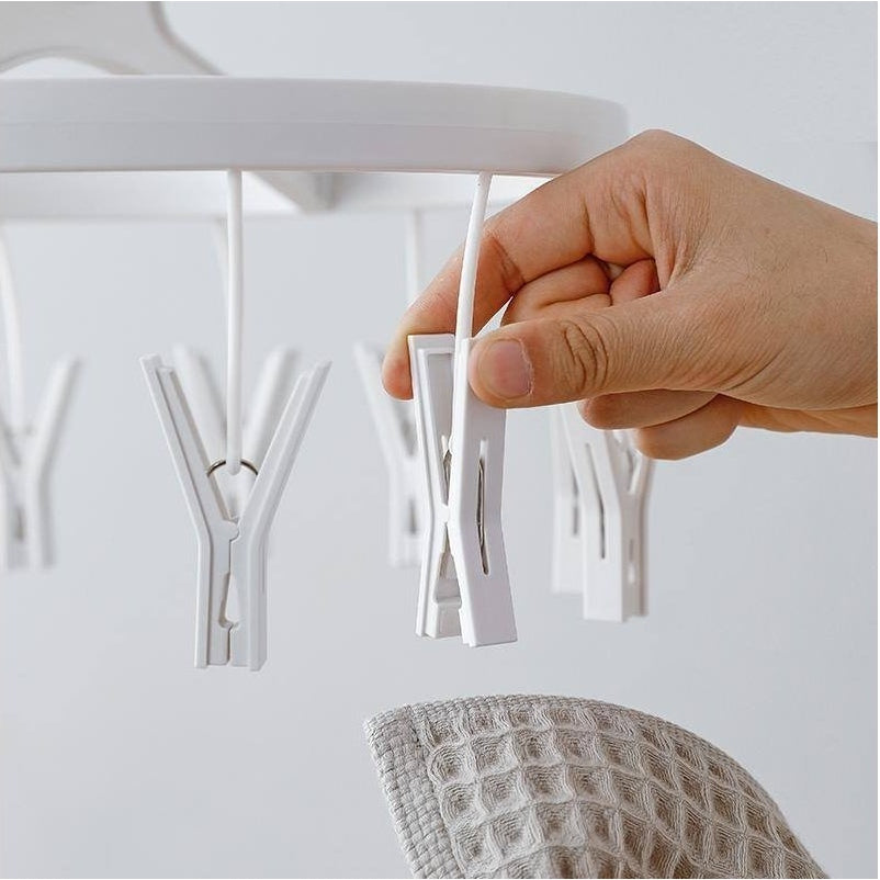 Shimoyama Laundry Hanger 12 Clips