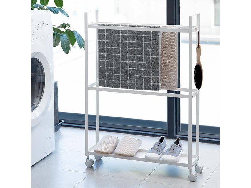 Shimoyama Movable Bath Towel Drying Rack