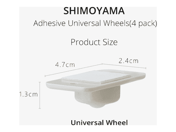 Shimoyama Multi-functional Ball Transfer Universal Wheel pcs
