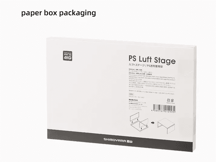 Shimoyama PS Luft Stage Transparent Storage Rack