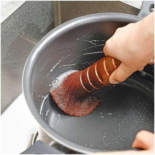 Shimoyama Palm Cleaning Pot Brush