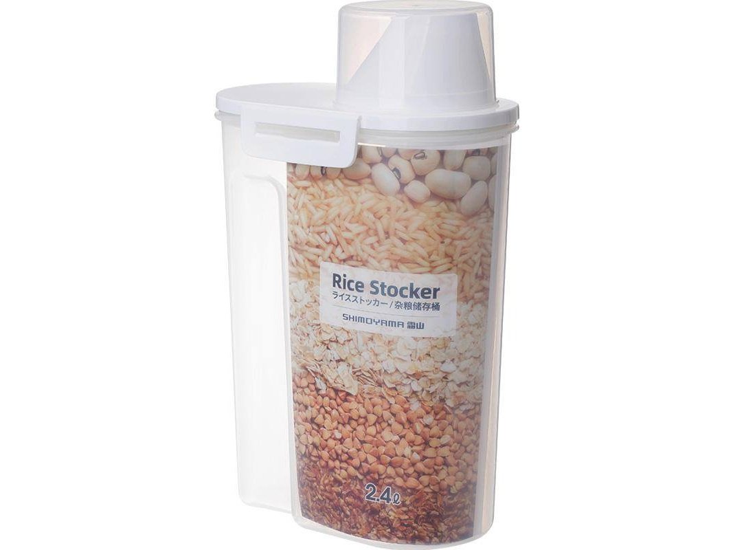 Shimoyama Rice Stocker Container Measuring Cup