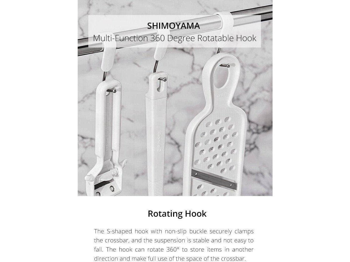 Shimoyama Rotatable Hook pcs
