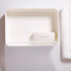 Shimoyama Small Shallow Storage Box White