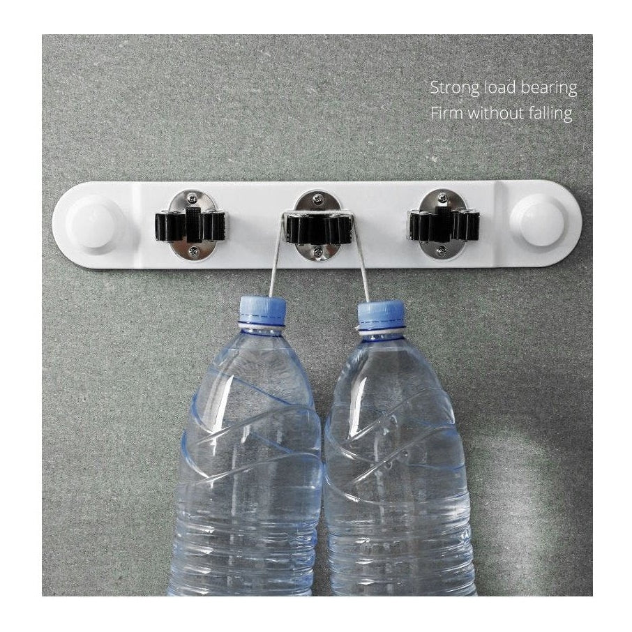 Shimoyama Suction Cup Mop Rack