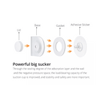 Shimoyama Suction Cup Mop Rack