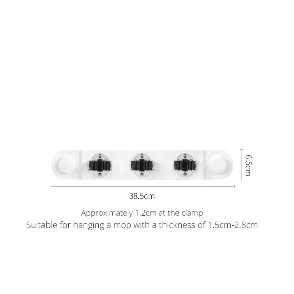 Shimoyama Suction Cup Mop Rack