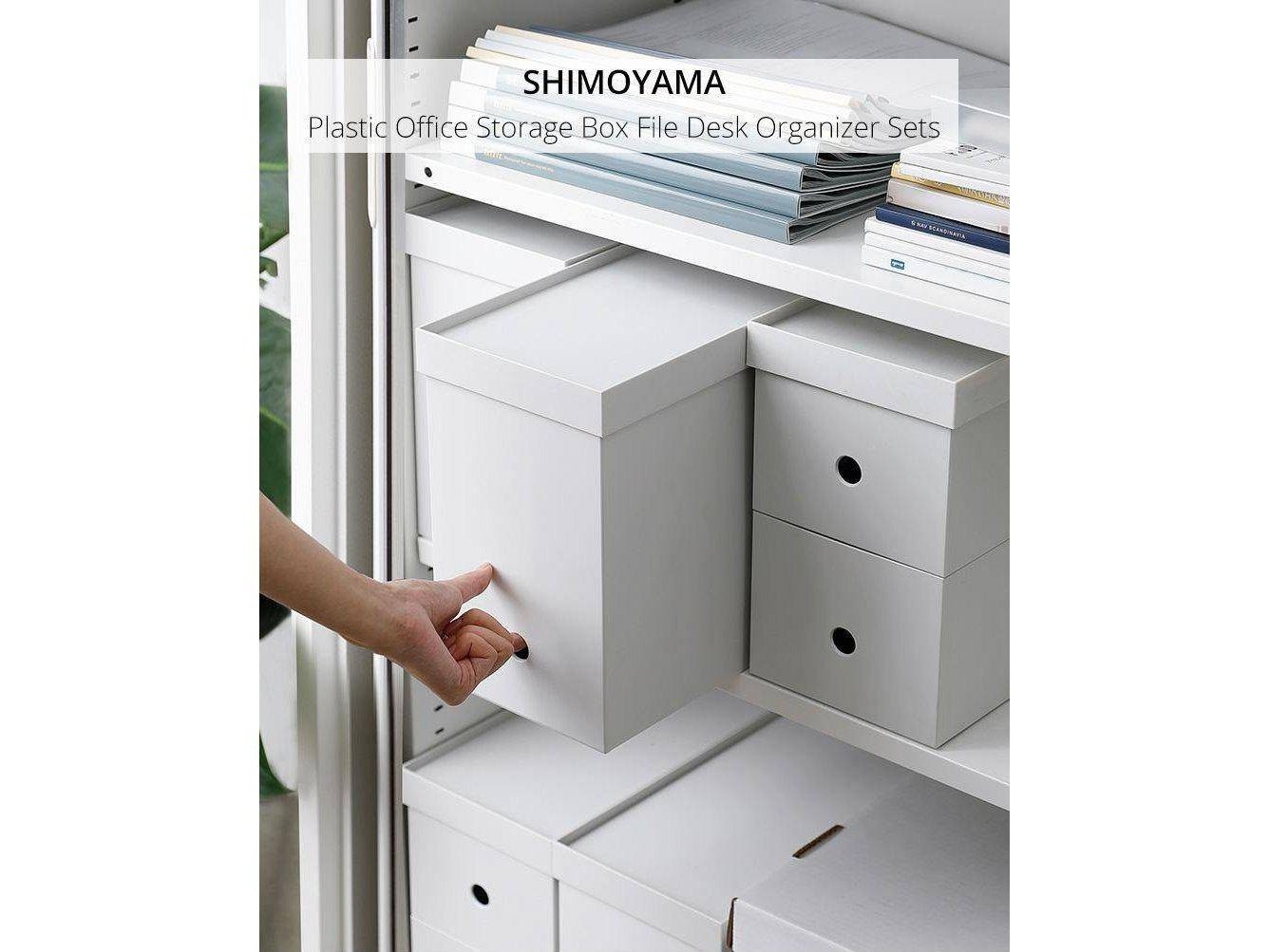 Shimoyama Vertical File Storage Box