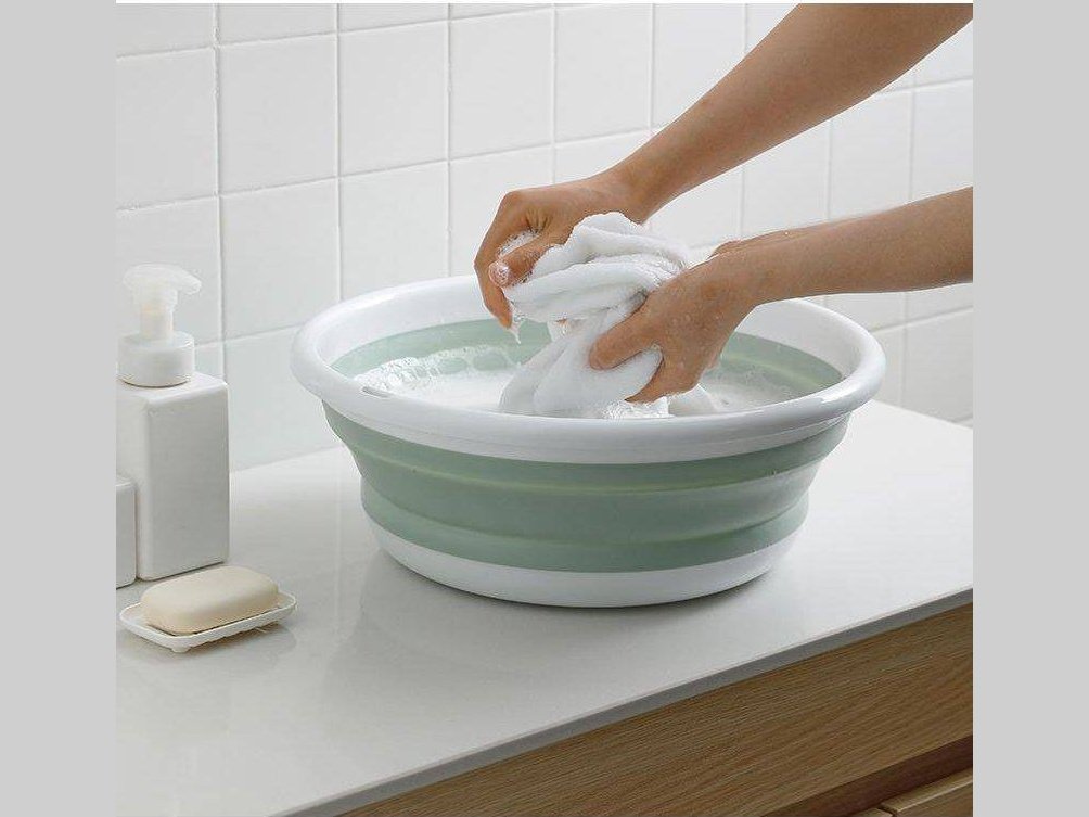 Shimoyama silicone collapsible portable wash basin