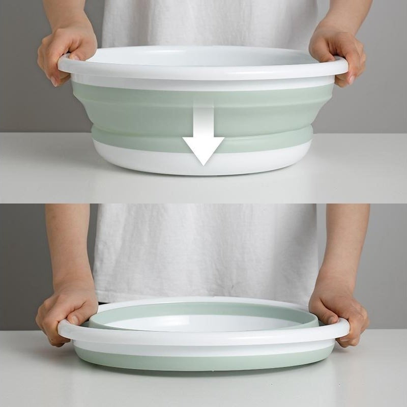 Shimoyama silicone collapsible portable wash basin MINIMARU