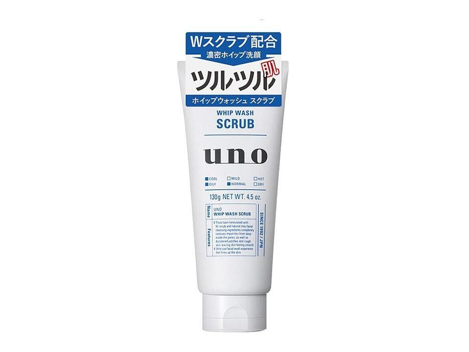 Shiseido UNO Whip Wash Scrub