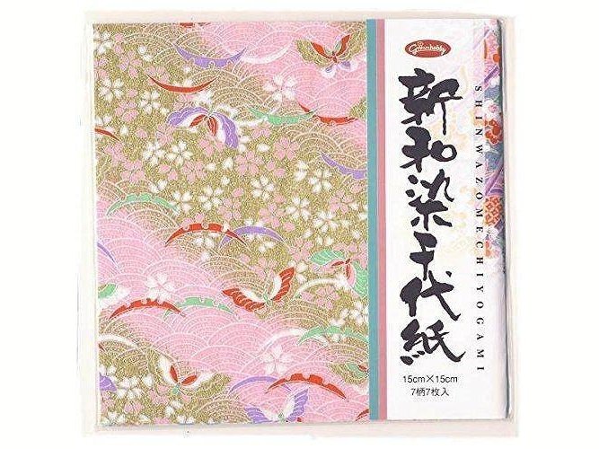 Showagrim Japanese Paper Chiyogami Floral