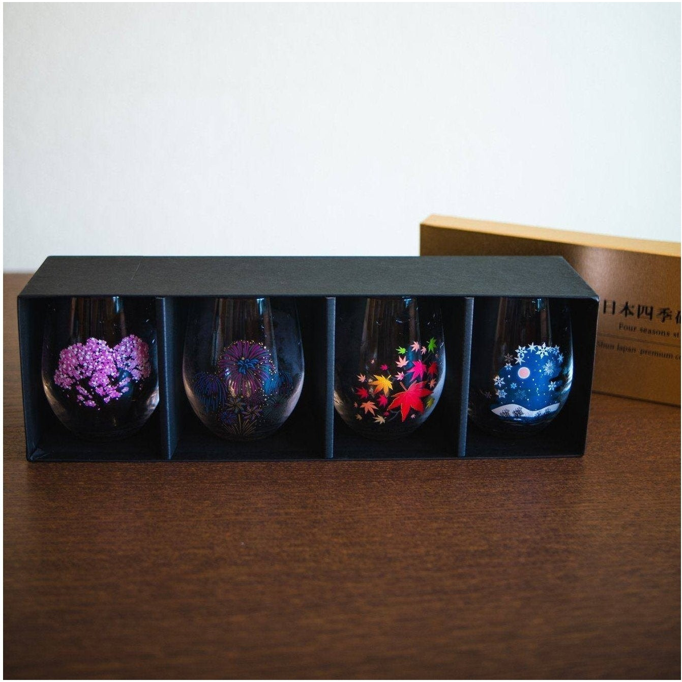 Shun Four Seasons Colour Change Glass 325ml 4P