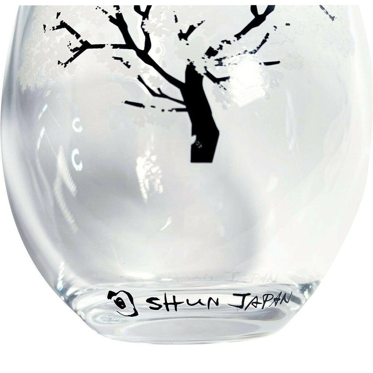 Shun Japan Marumo Takagi Pottery Sakara Colour Changing Rounded Glass 2pc Set