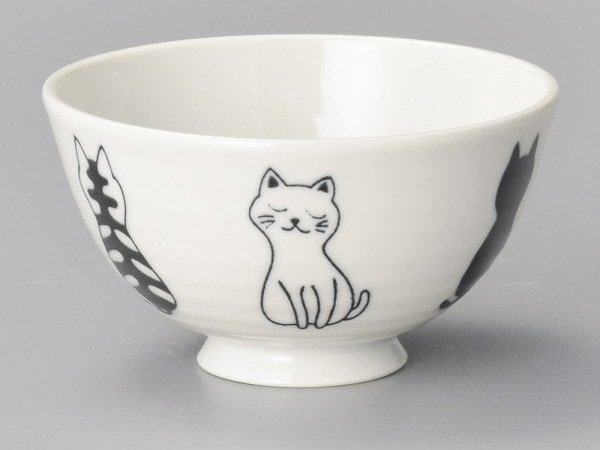 Sitting Cat Rice Bowl 11D