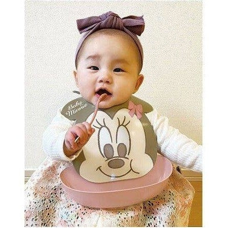 Skater Disney My First Apron Silicone Bib