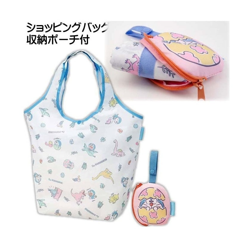 Skater Doraemon Shopping Bag with Pouch