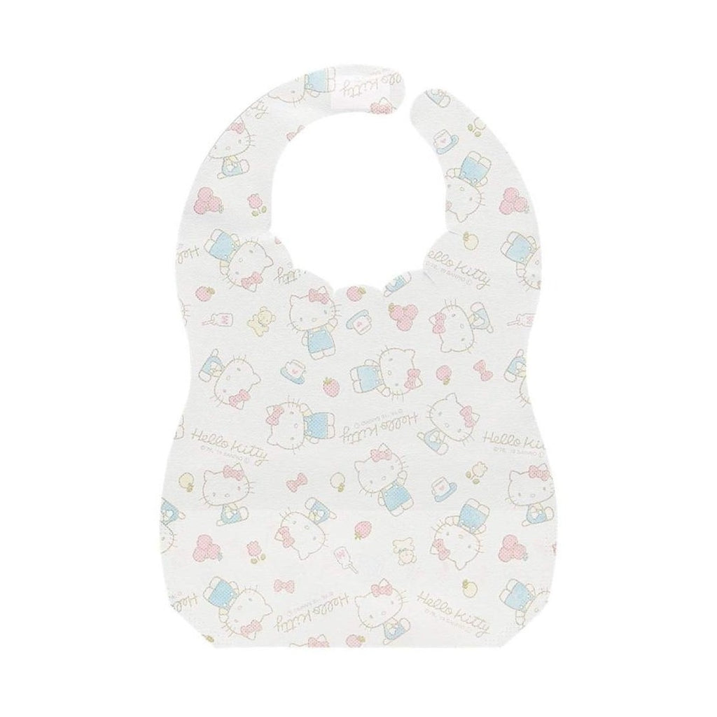 Skater Hello Kitty70s Disposable Baby Bib Apron 10P