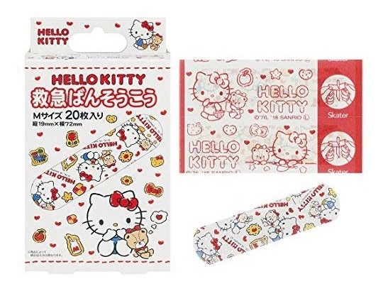 Skater Hello Kitty Bandage M 20P