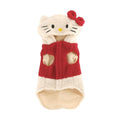 Skater Hello Kitty Bore Fleece Tank for Dogs