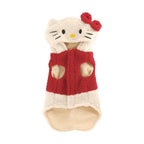 Skater Hello Kitty Bore Fleece Tank for Dogs