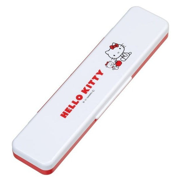 Skater Hello Kitty Chopstick Spoon Set
