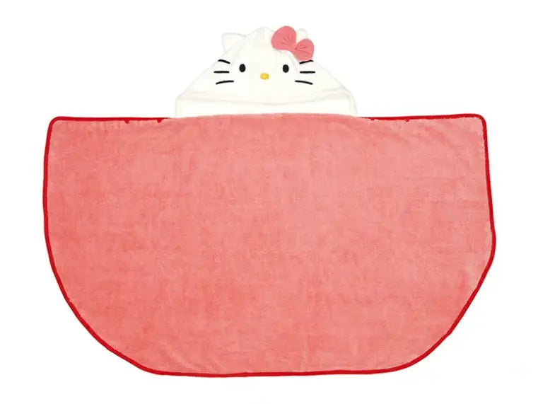 Skater Hello Kitty Quick-Drying Hooded Towel