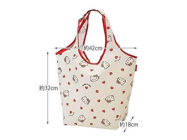Skater Hello Kitty Shopping Bag with Pouch