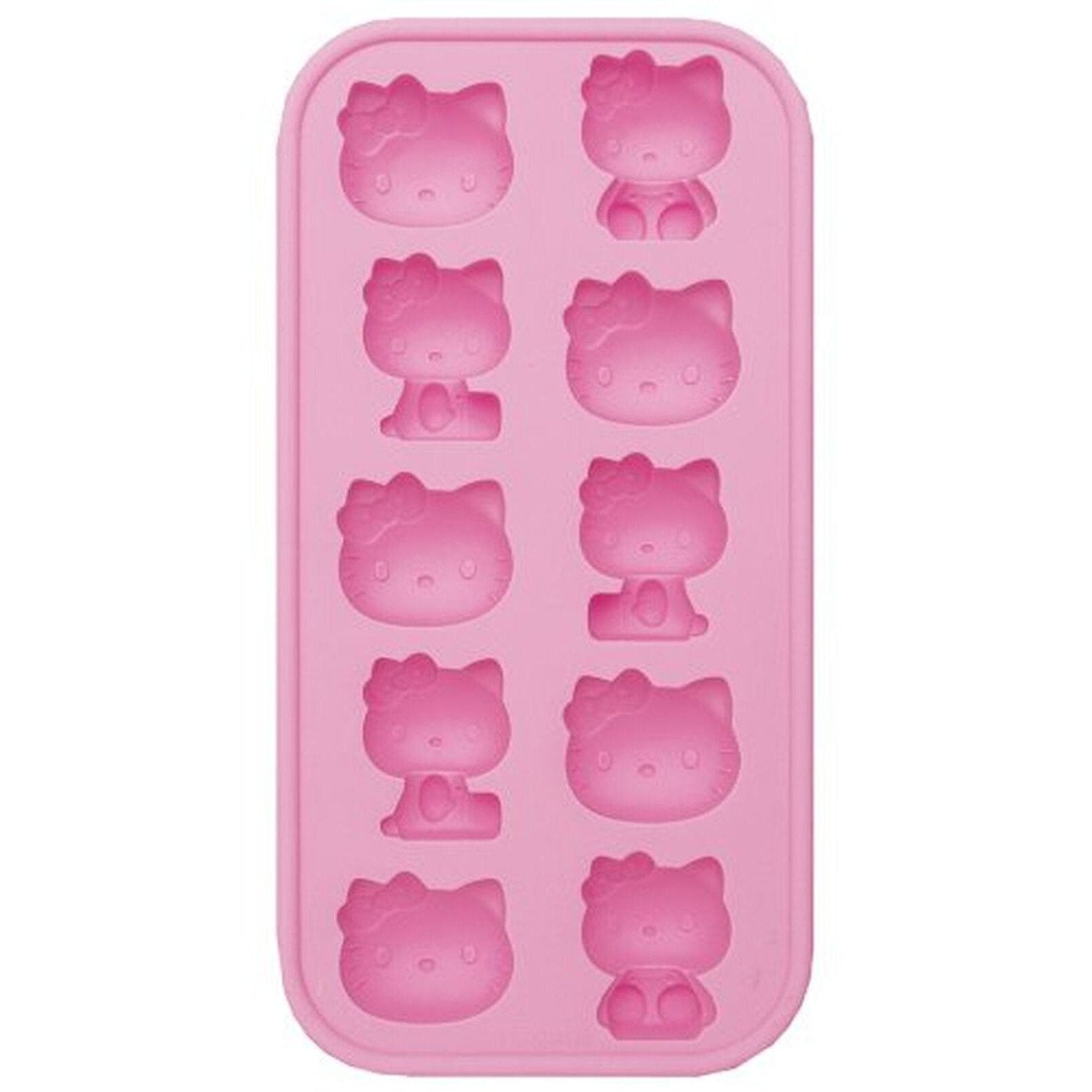 Skater Hello Kitty Silicone Ice Tray