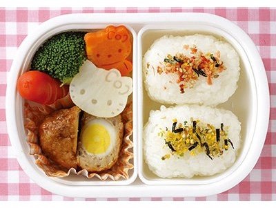 Neko Onigiri Set, Bento Mold, Cutters, Cat rice balls – Bento&co