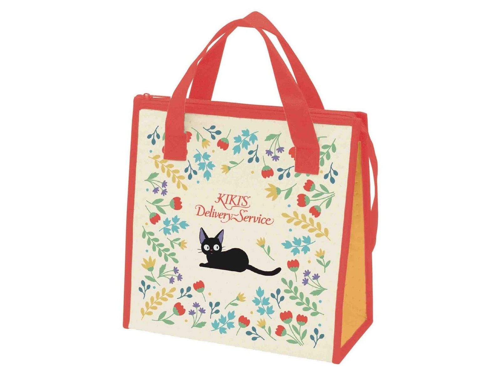 Skater KiKi's Delivery Service Botanical Insulated Tote Lunch Bag