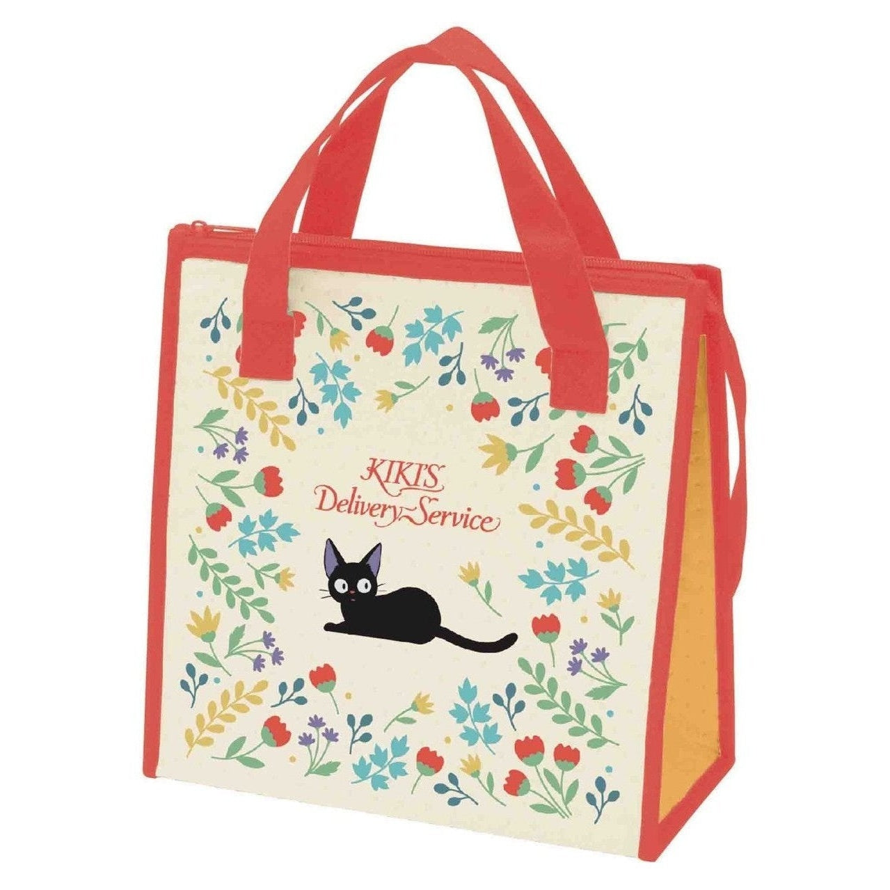Skater KiKi's Delivery Service Botanical Insulated Tote Lunch Bag