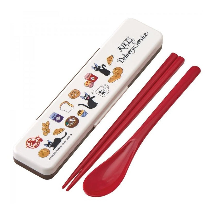 Skater Kiki Chopstick Spoon Set