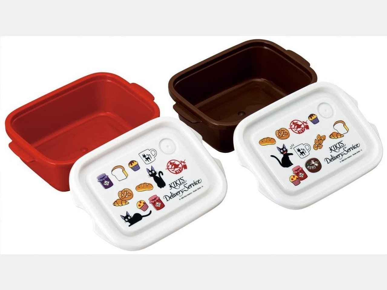 Skater Kiki's Delivery Service Bakery Sealed Container 2pcs Set 500mlx2