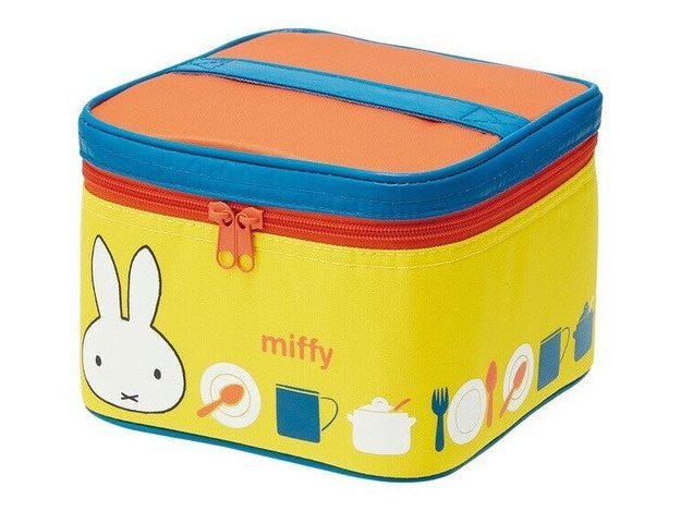 Skater Miffy Picnic 2 tier Lunch and Insulated Bag Set