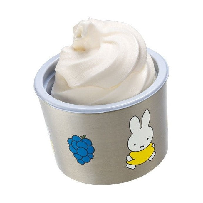 Skater Miffy Stainless Ice-cream Cup