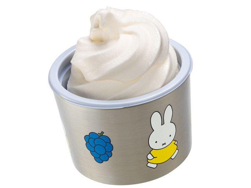 Skater Miffy Stainless Ice-cream Cup