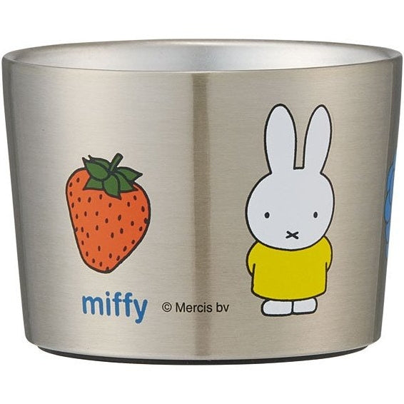 Skater Miffy Stainless Ice-cream Cup
