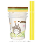 Skater My Neighbour Totoro 3pcs Tumbler Set with Straws 320ml