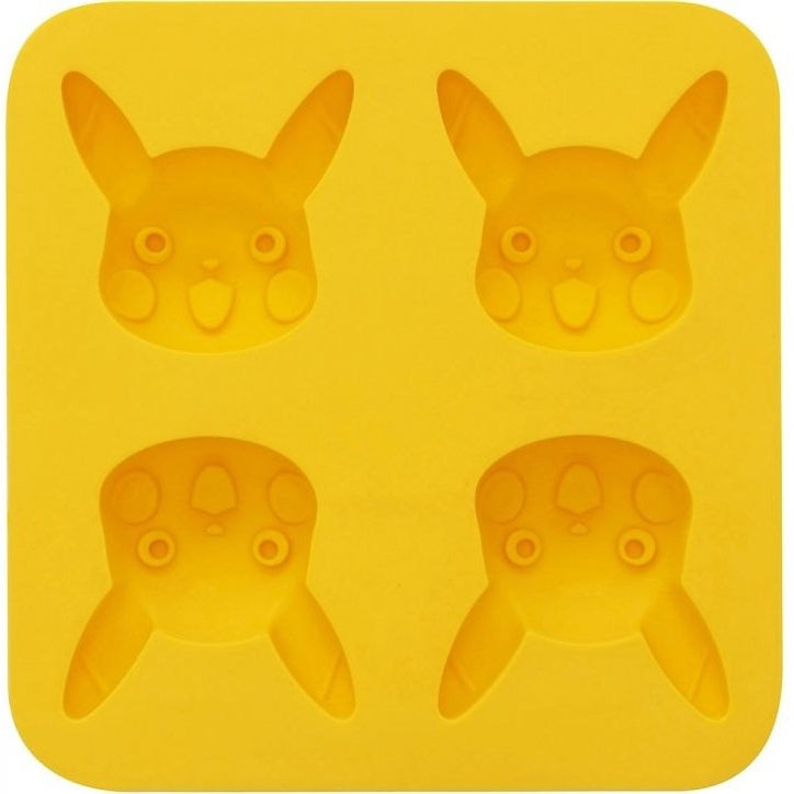 Skater Pikachu Silicone Cake Mould 48ml x 4
